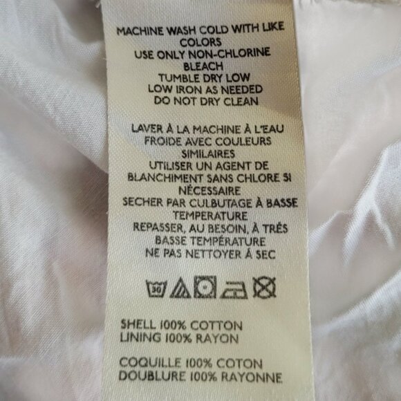 Anthropologie Maeve Square-Neck Poppy Print Smocked Babydoll Dress size XSP - Picture 10 of 12